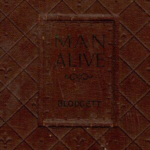 Vintage Miniature Leather Bound Book - Man Alive - 1920